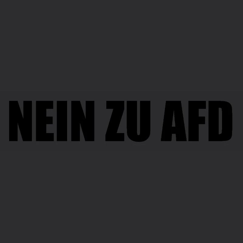 No to afd