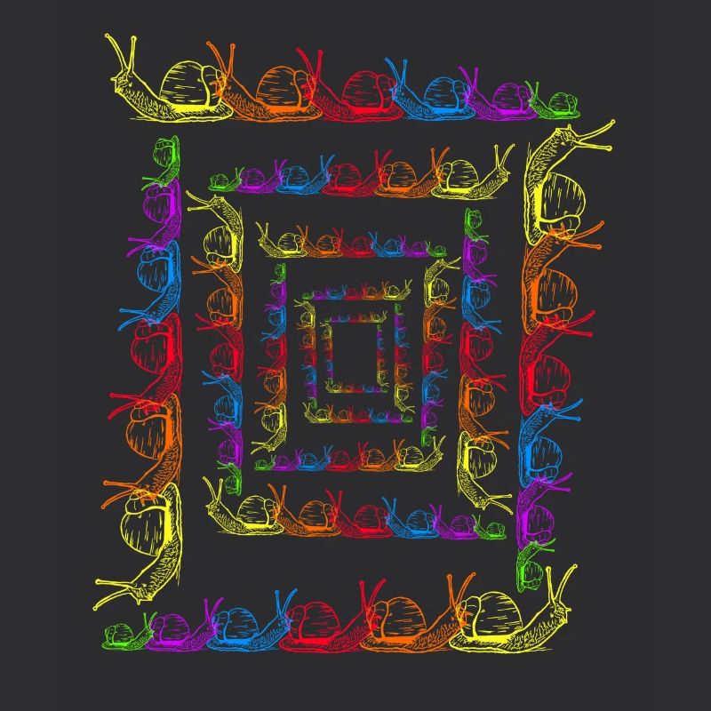 Rainbow Snails LGBT Snail Shell