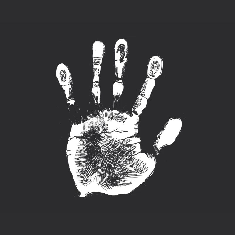 White hand. gift
