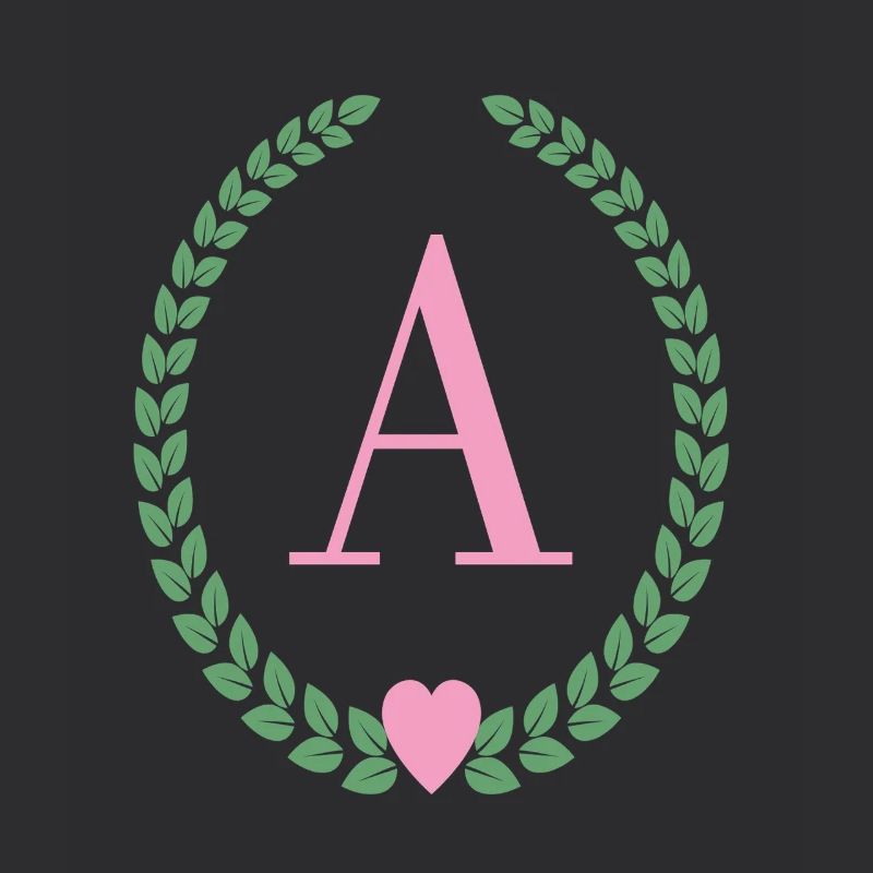 Lettre A monogram