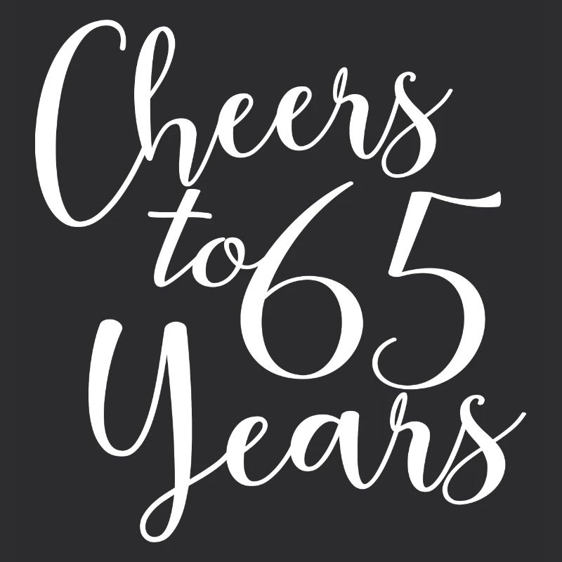 Vive 65 ans 65e anniversaire