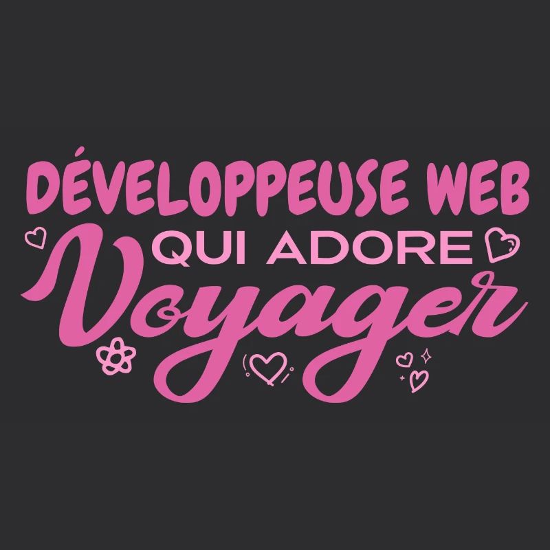Développeuse web globe-trotteuse passionnée voyage