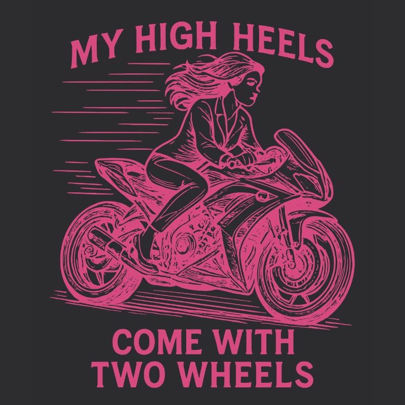 My High Heels Come With Two Wheels