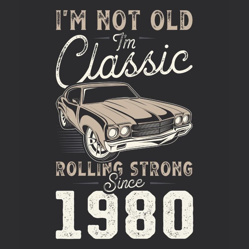 Geboren 1980 Geburtstag Oldtimer