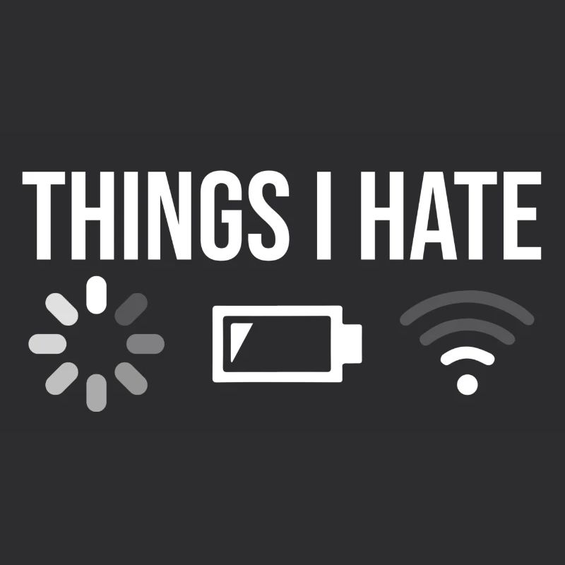 Things I Hate Gamer Programmer Funny Gift
