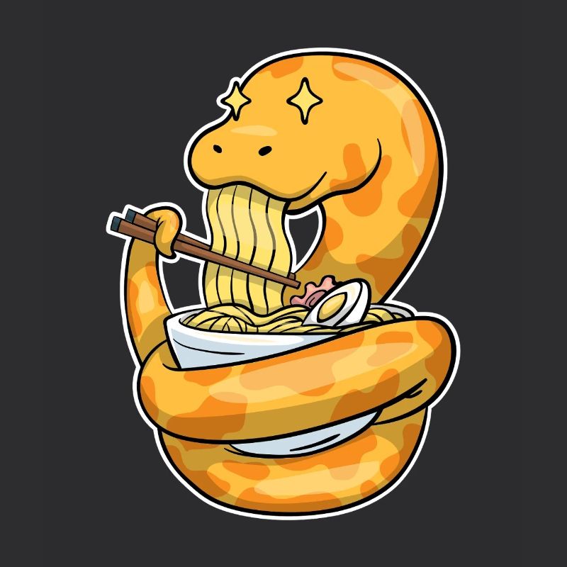 Königspython Isst Ramen