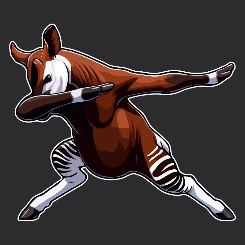 Okapi Tier Niedliches Okapi