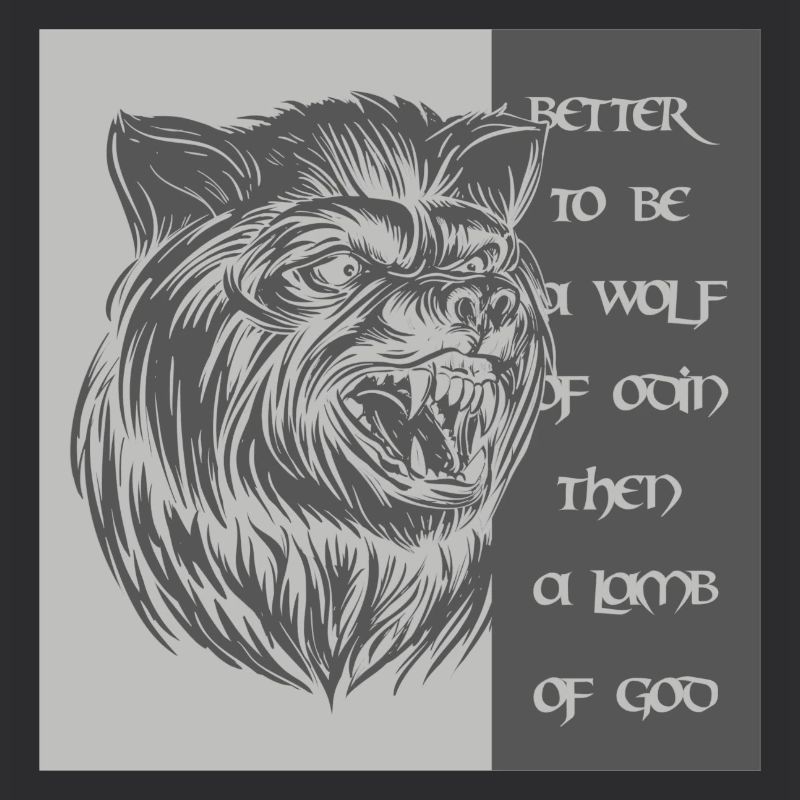 Lieber ein Wolf Odins als ein Lamm Gottes