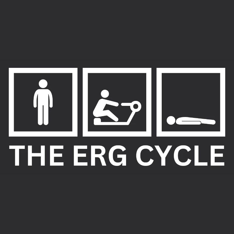 Drôle d’aviron d’intérieur la conception du cycle erg