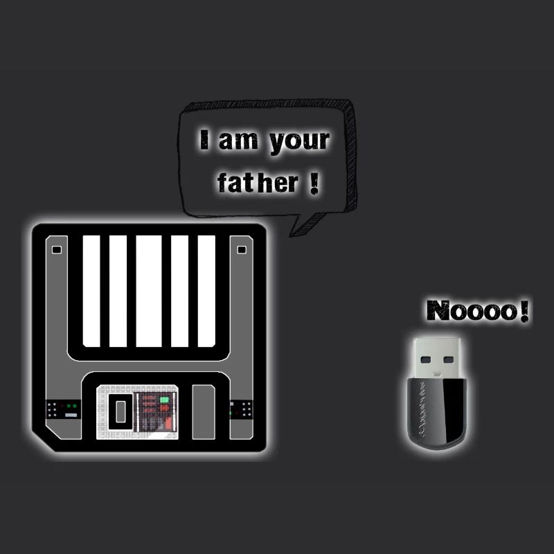 Diskette auf USB-Stick