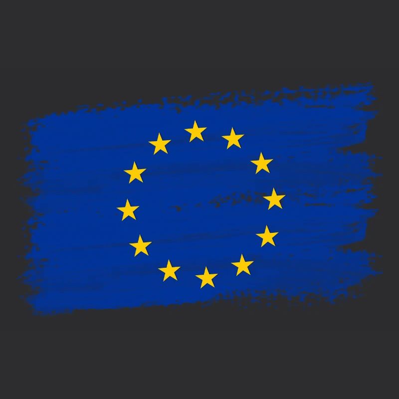 Europe Drapeau Étoiles Drapeau UE