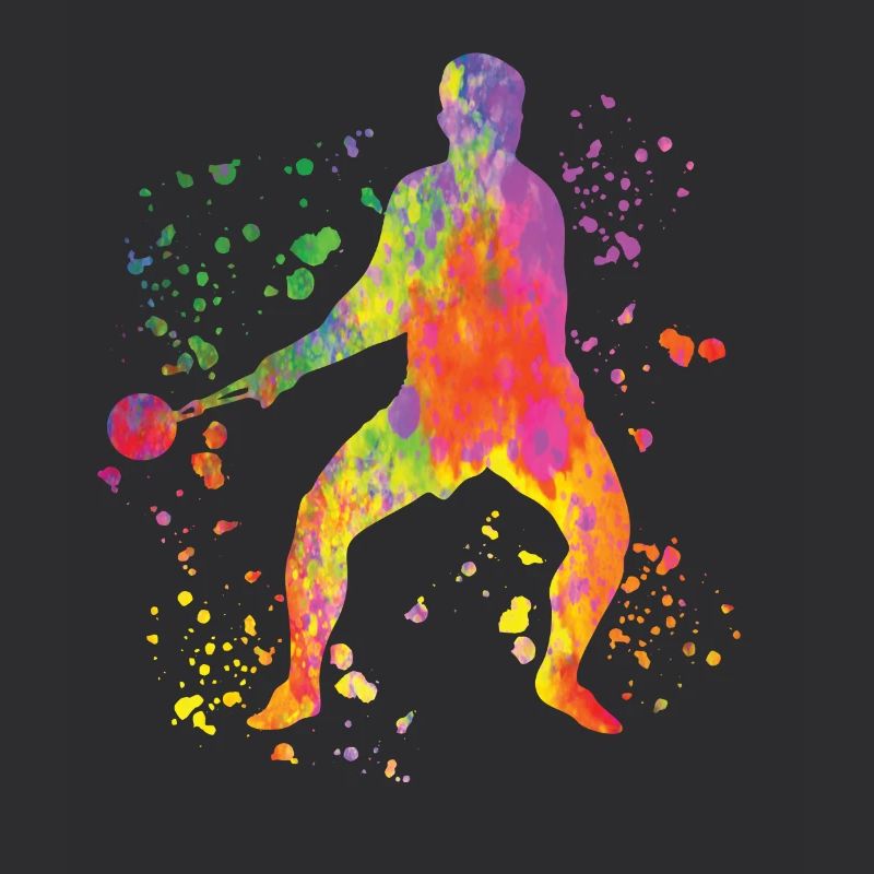 Diskuswerfer Colorsplash Diskuswurf