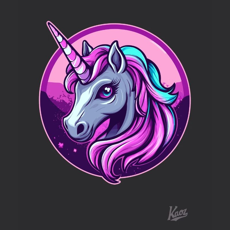 Süßes und cooles Einhorn