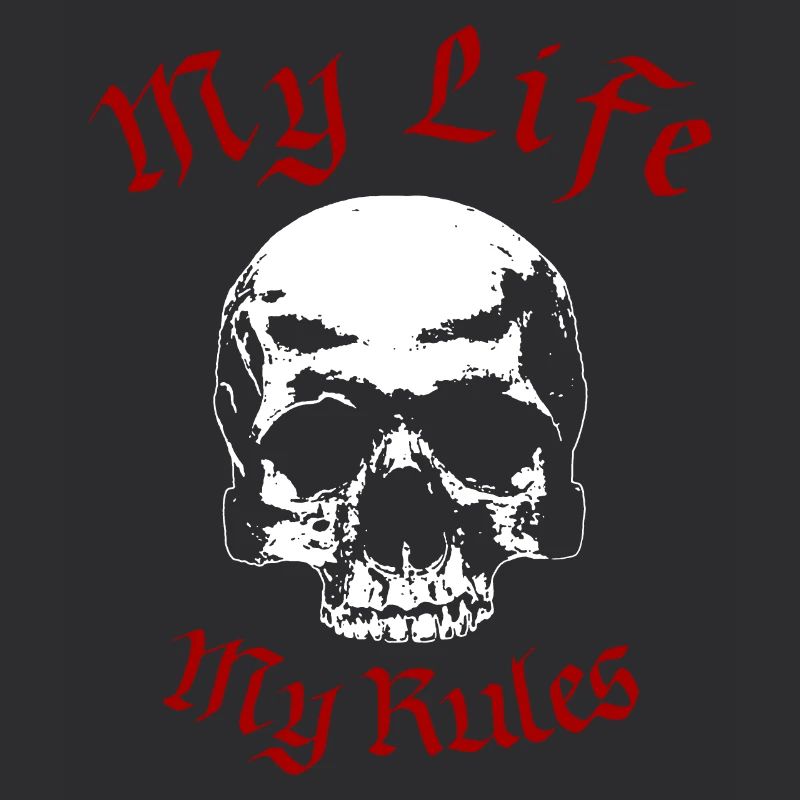 My Life - My Rules Skull