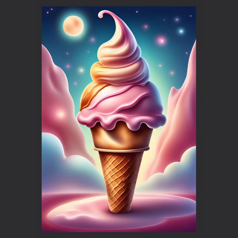 Strawberry cone