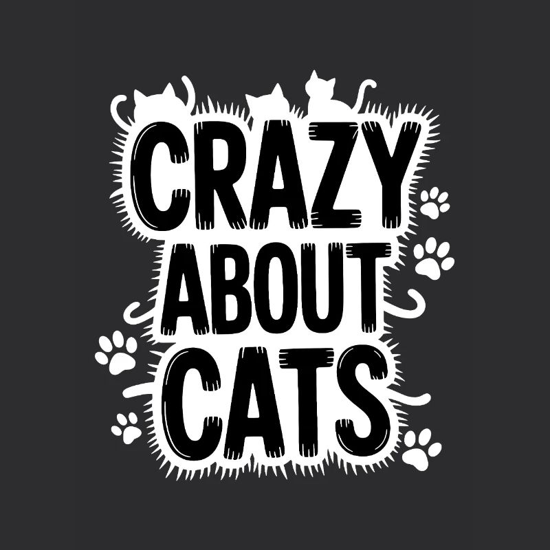 Fou de chats Katzen
