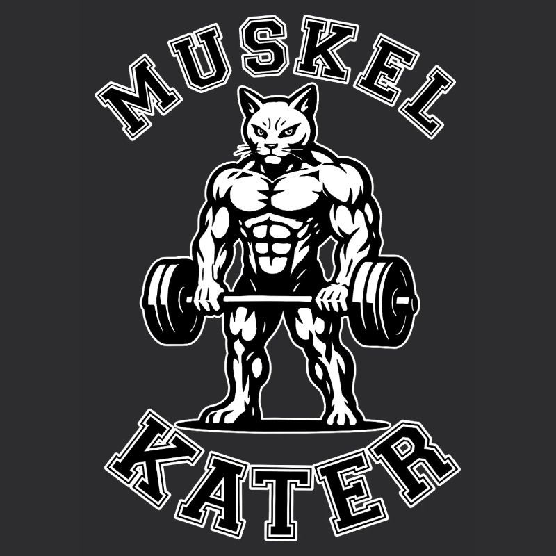 Muskelkater - Katze - Spruch