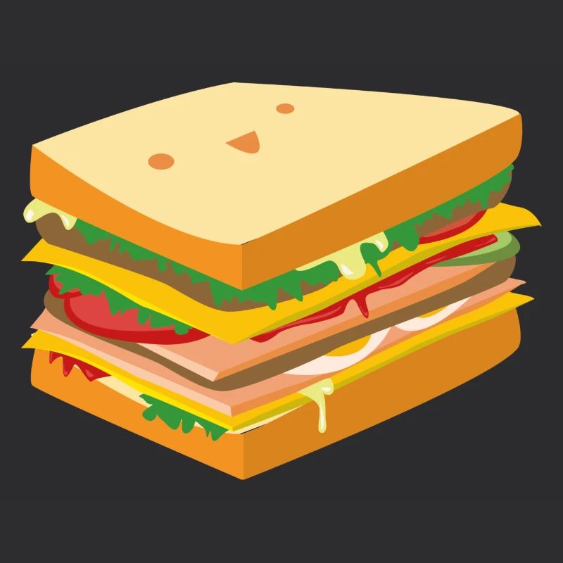 Süßes Sandwich