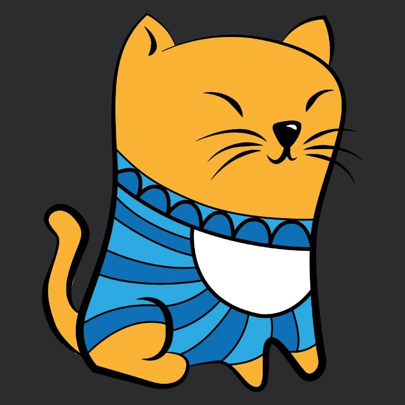 Cat with Pullover