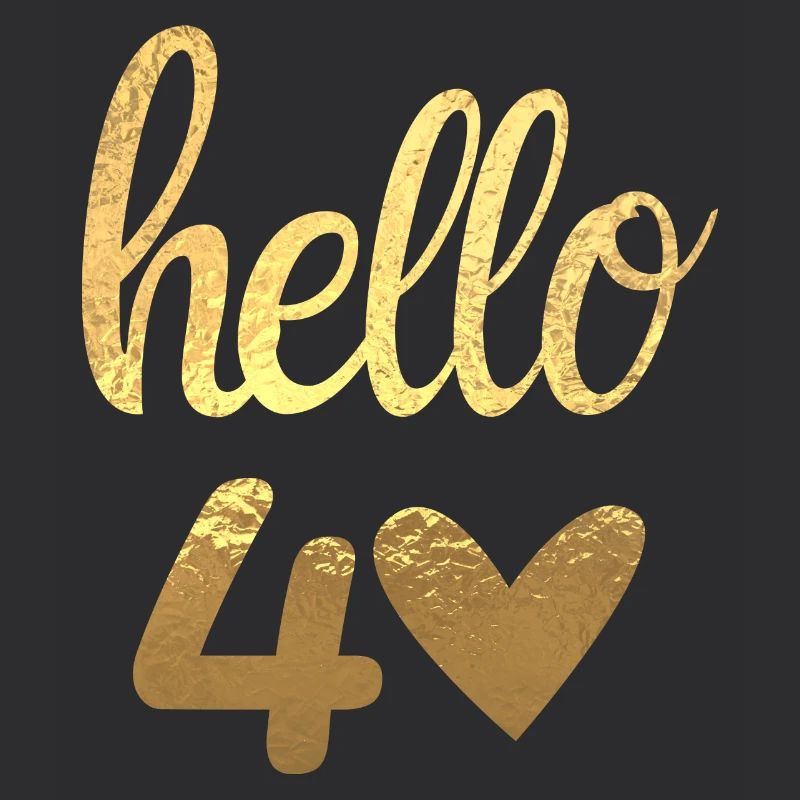 Hello 40 doré