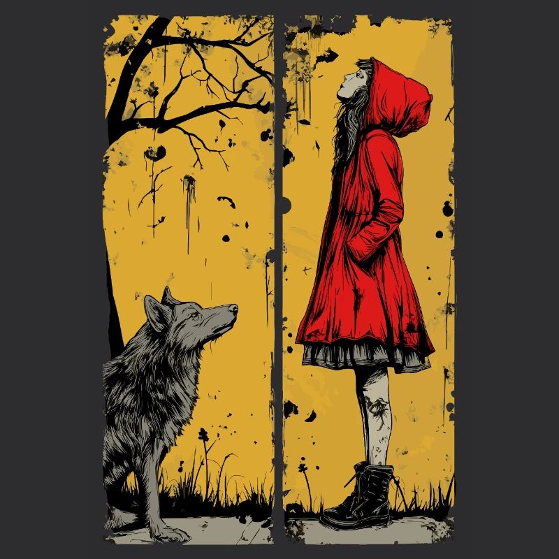 Rotkäppchen und der Wolf