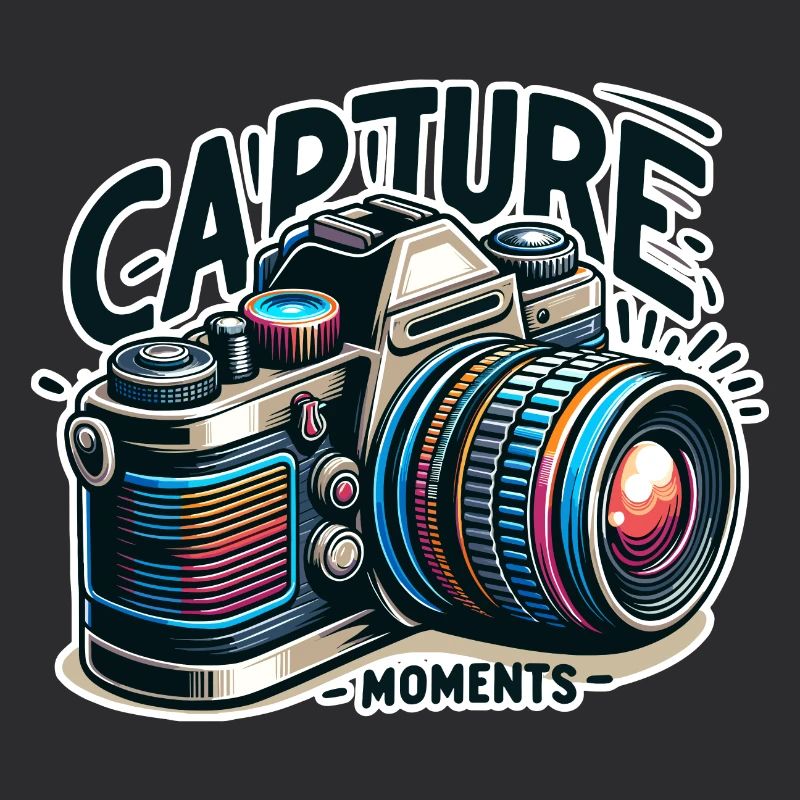 Capture Moments - Camera Illustration