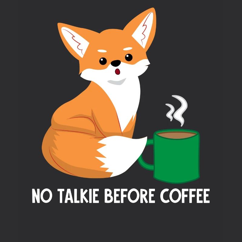 Fox - vixen - fox lovers - coffee