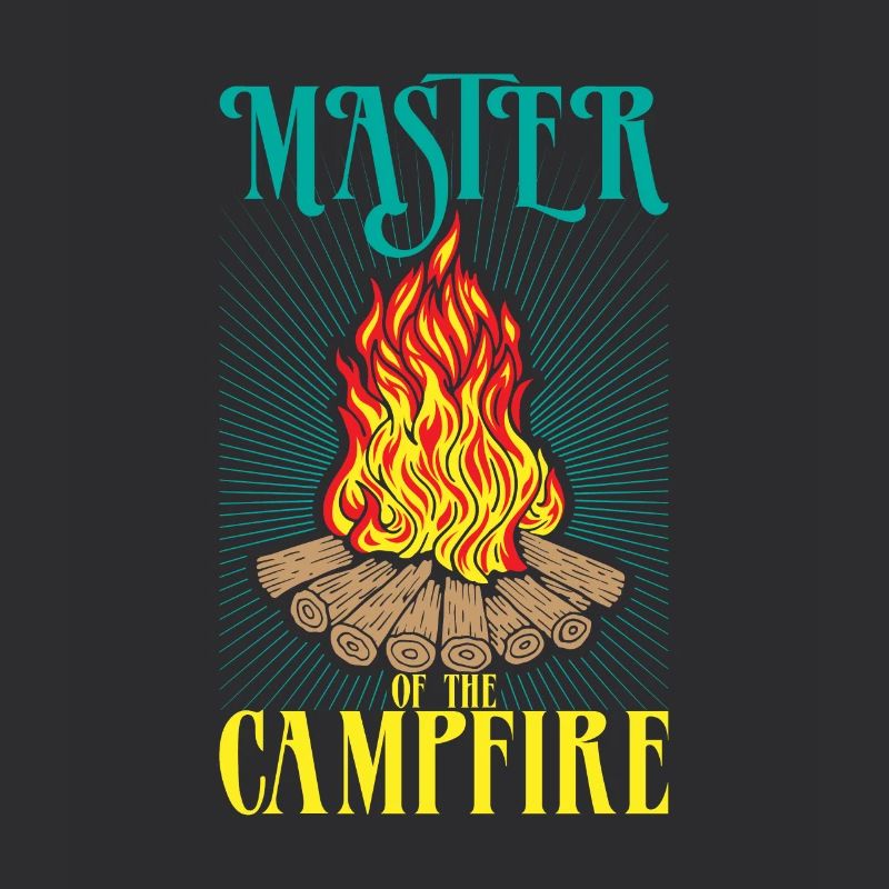 Master Lagerfeuer Camping Camper Zelten Geschenk