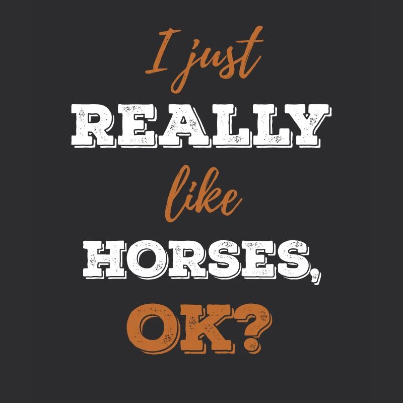 Pferdemädchen Pferdefrau Pferd Geschenkidee