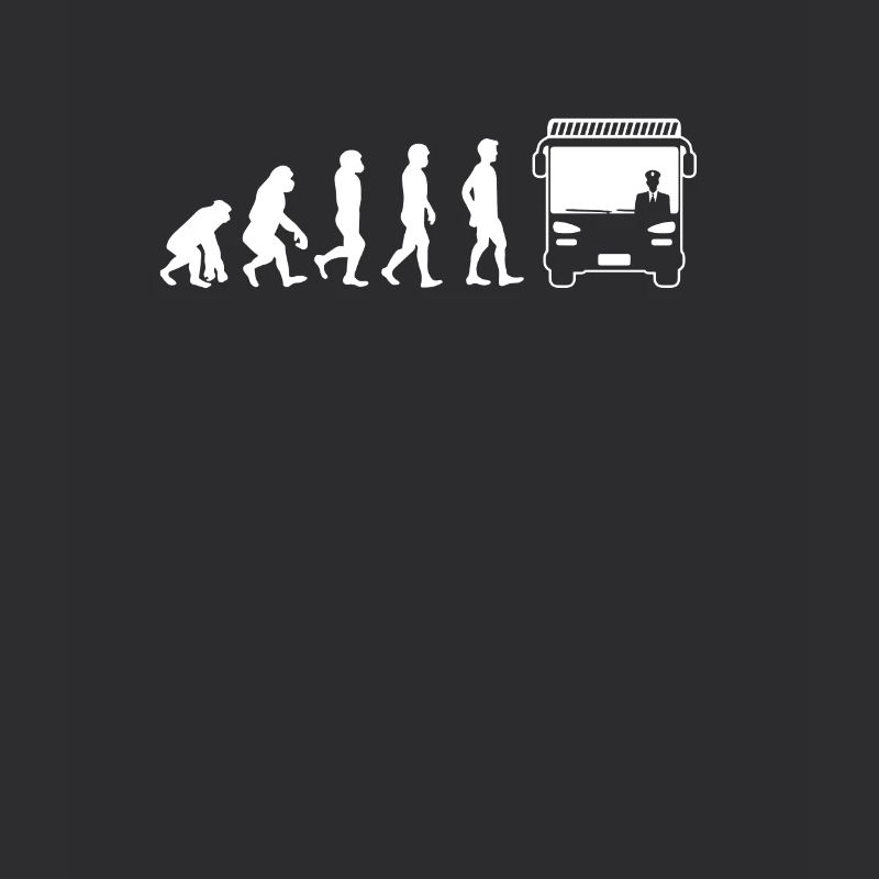 Busfahrer Shirt Evolution Busfahrer