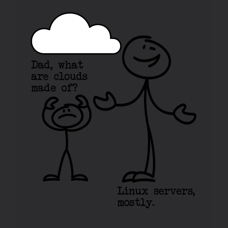 De quoi sont faits les nuages? Serveurs Linux principalement!
