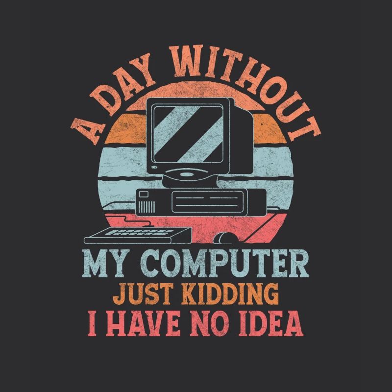 A Day Without My Computer Tech Support Computer