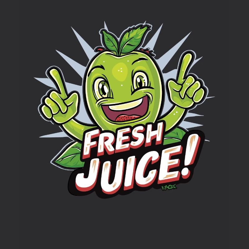 Sunny fruit and fresh juice