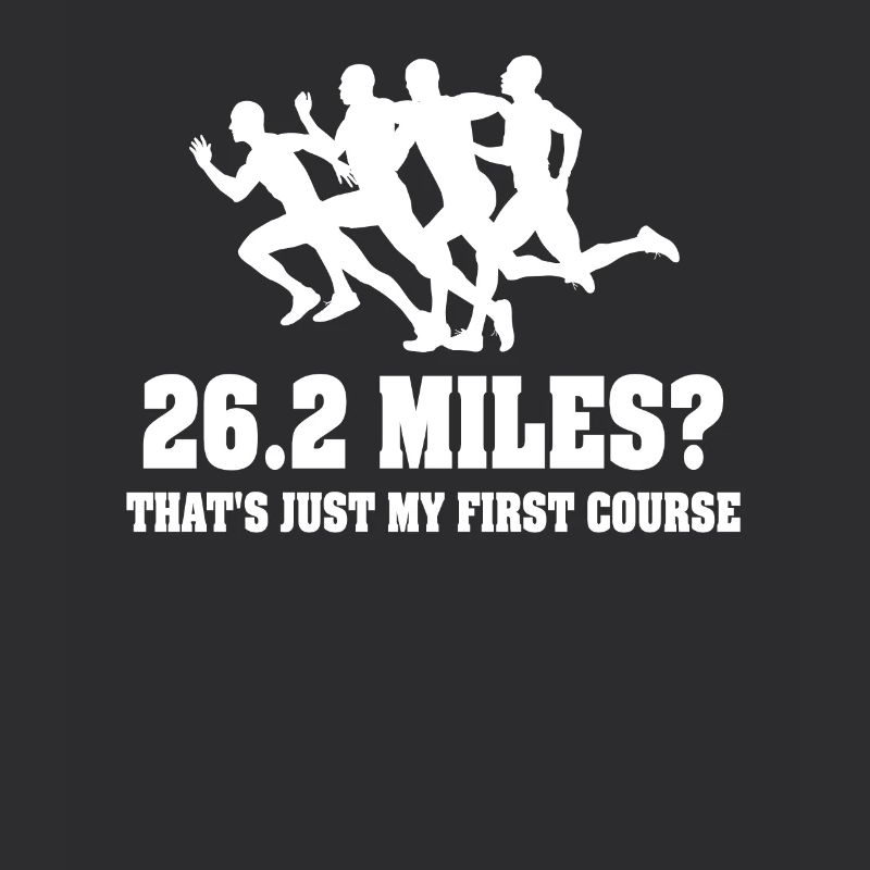 26,2 milles ? Ce n’est que mon premier cours