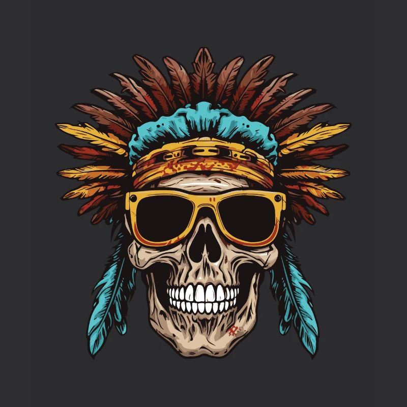 Apache Skull Indian