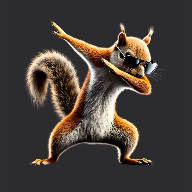 Funny Dabbing Squirrel Animal Lover Animals