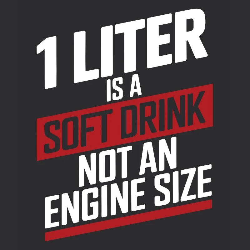 1 litre est une boisson gazeuse et non une taille de moteur E