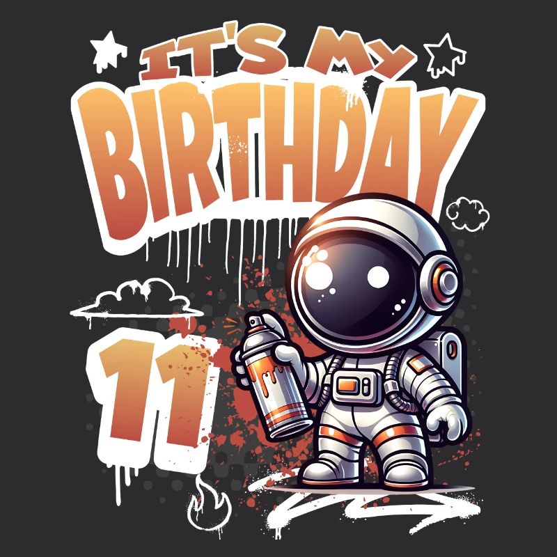 Graffiti Astronaut 11th Birthday