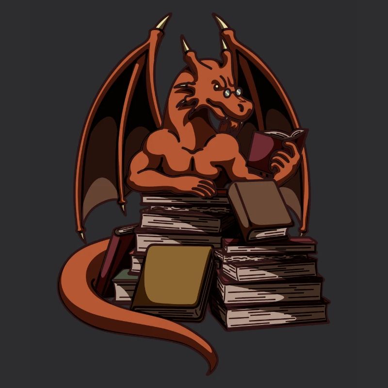 Dragon Reading Magic Dungeon