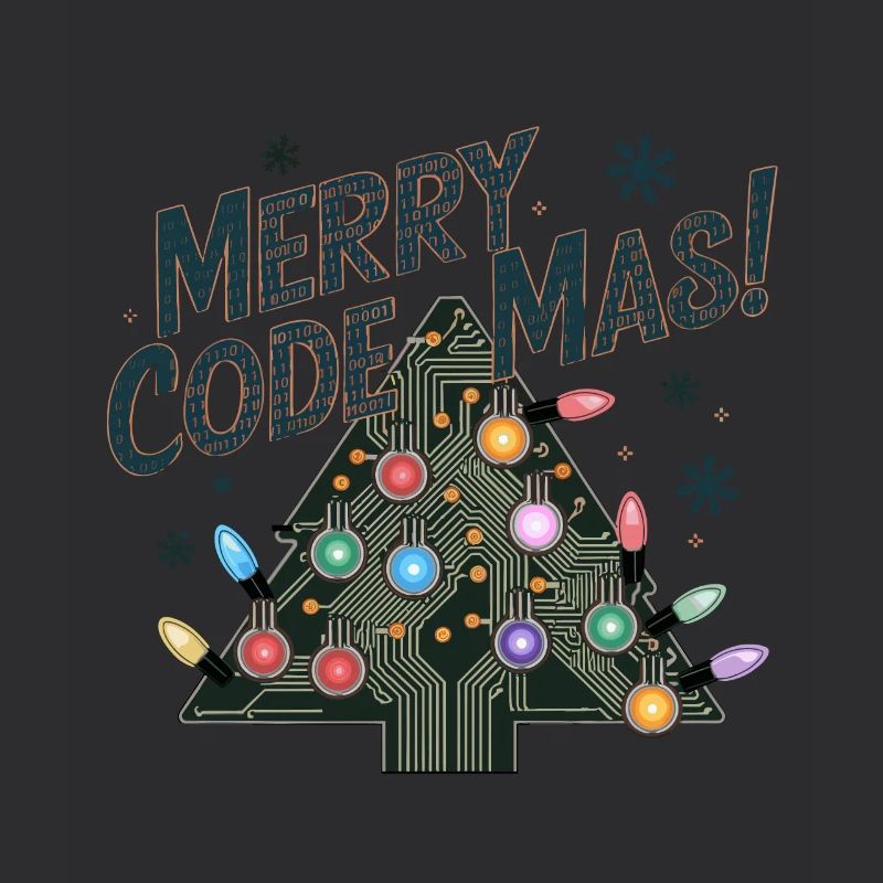 Weihnachten Merry Code Mas Festliche Feiertage
