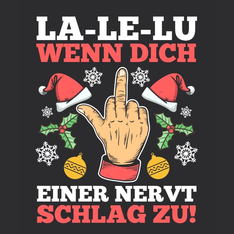 Weihnachtsmann Mittelfinger Weihnachten