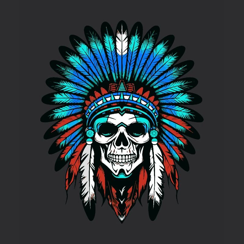 Crâne de chef indien Apache