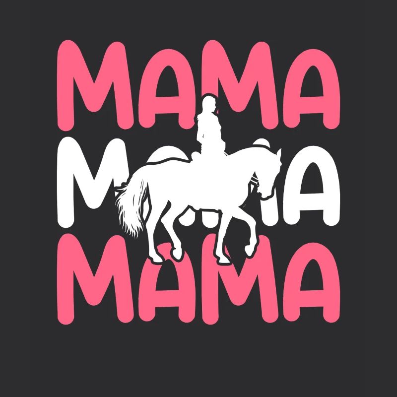 Monter à cheval maman maman