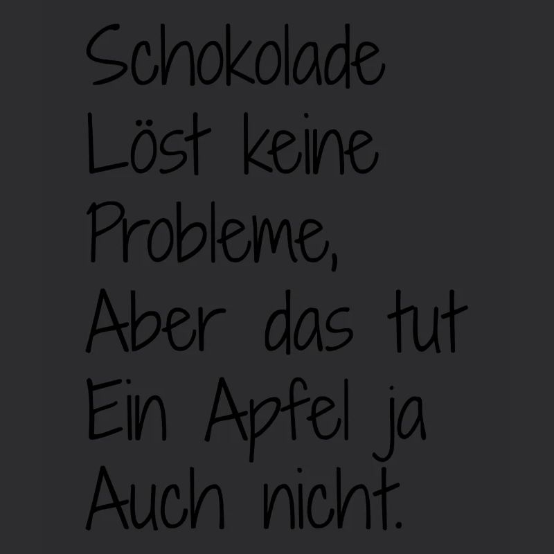 Schokolade und. Apfel