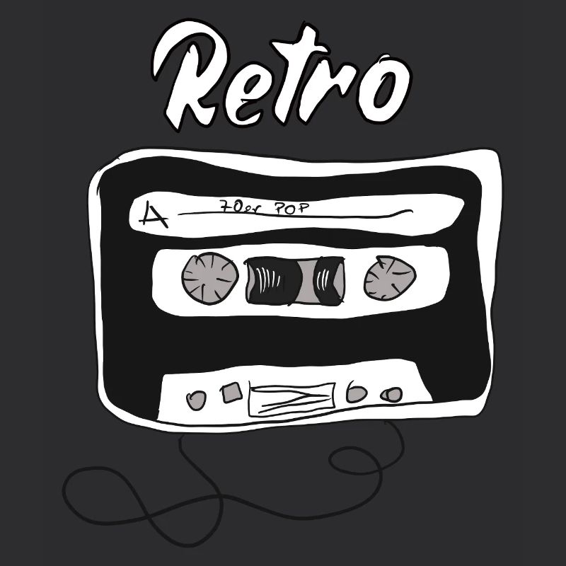 Retro Kassette Design