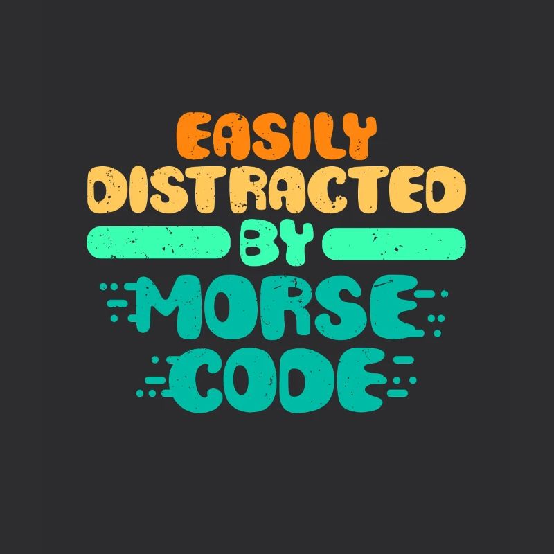 Le code Morse facilement distrait par le code Morse