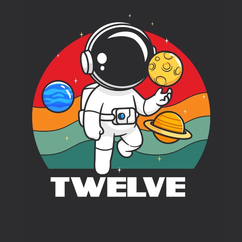 Aventure d’anniversaire de douze ans d’astronaute