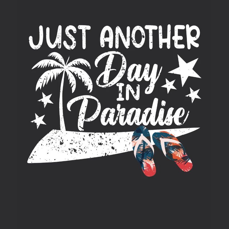 Nur ein weiterer Tag im Paradies Flip Flops Strand
