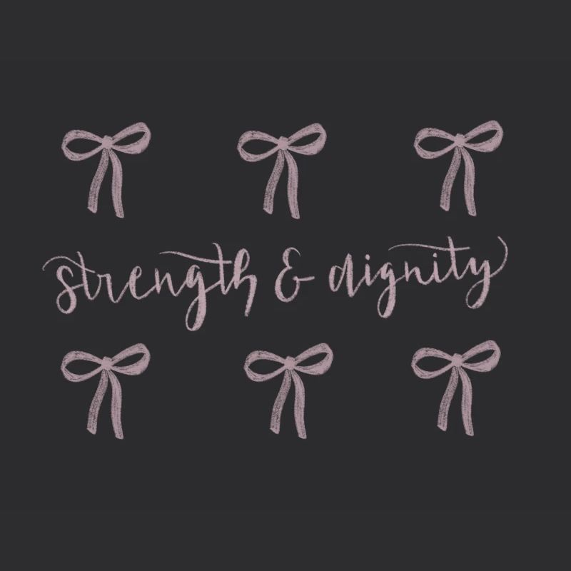 Conception de l’arc Force & Dignité - Proverbes 31:25