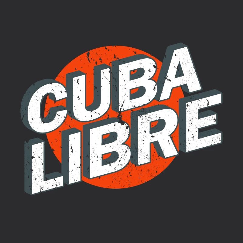 Cuba Libre Retro Poster